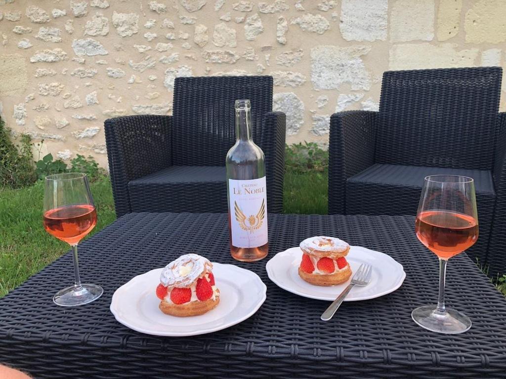 Chateau Le Noble Winery Near St Emilion Saint-Germain-du-Puch Esterno foto